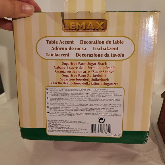 Lemax 2017 Sugartree Farm Sugar Shack Table Accent - Comes In Original Box - Picture 9 of 14